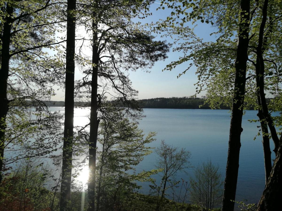 Instytut Wypoczynku - Domki Nad Jeziorem Mausz Sulęczyno Esterno foto